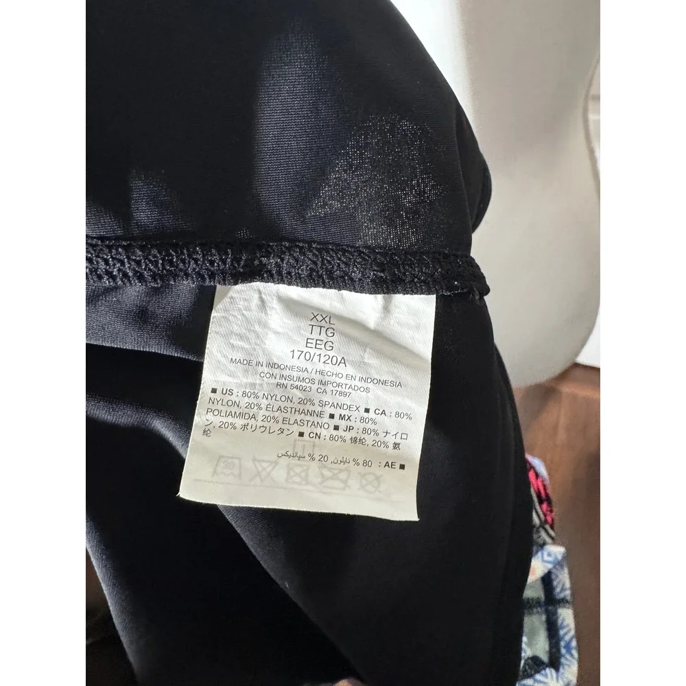 Old Navy XXL Swim‎ Rashguard Top Bundle – Turquoise & Black Mixed Print